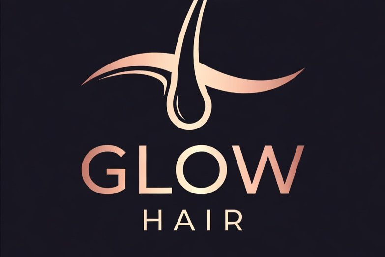 logo glow hair